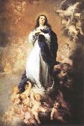 MURILLO, Bartolome Esteban Immaculate Conception sg oil on canvas